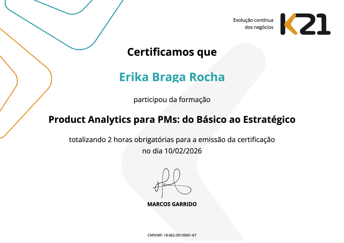 Certificado K21